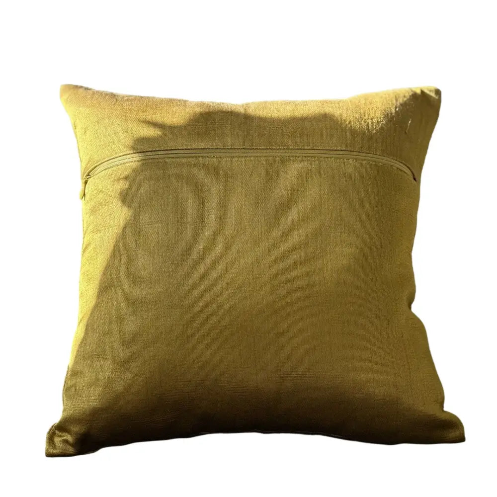 Housse de coussin carrée Suzani - Lakai - Olive