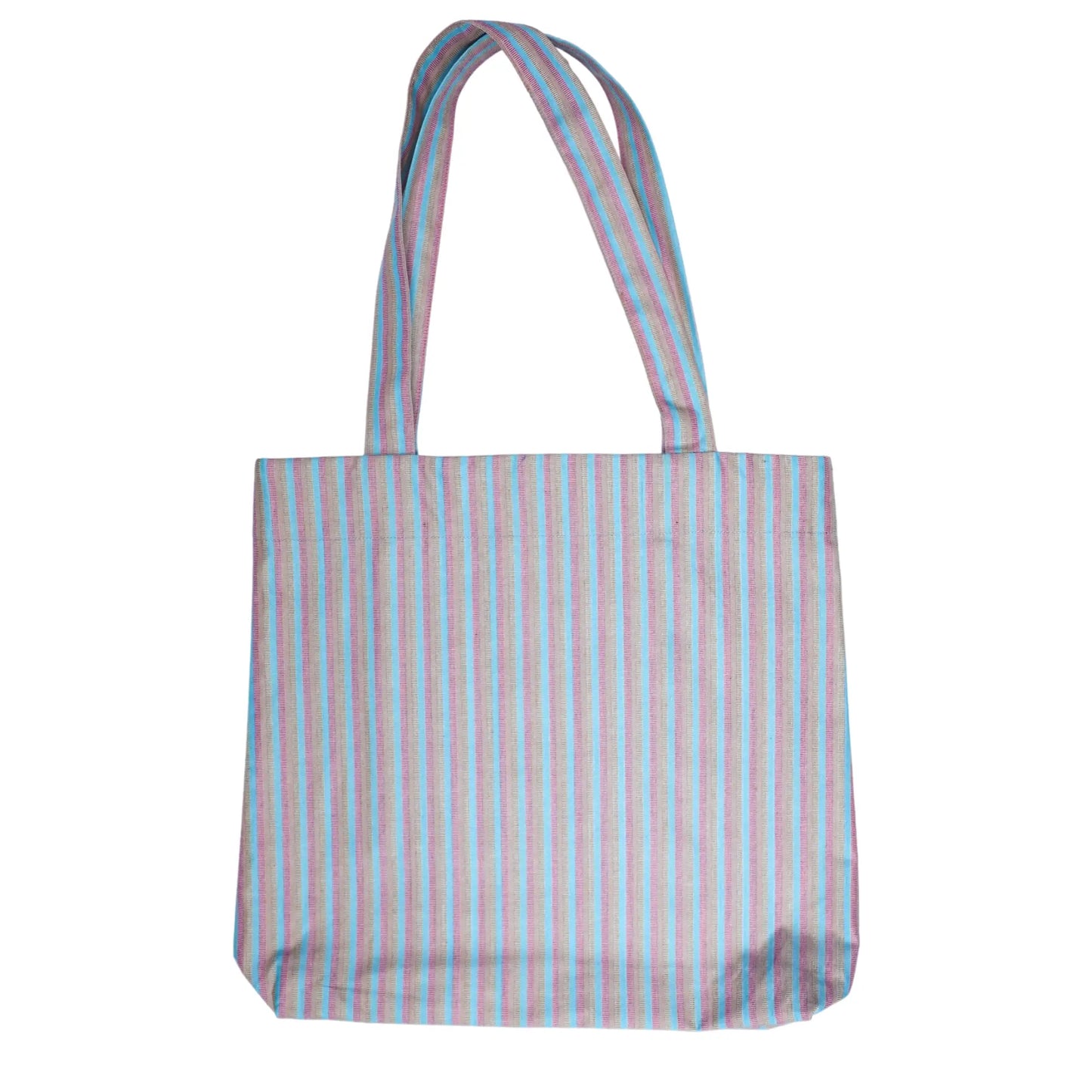 Sac cabas Bekasam Plage - Rose et bleu