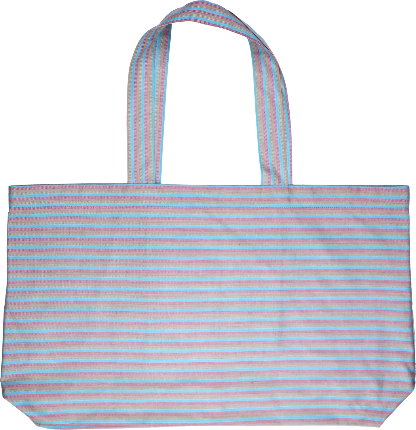 Sac cabas Bekasam Plage - Rose et bleu