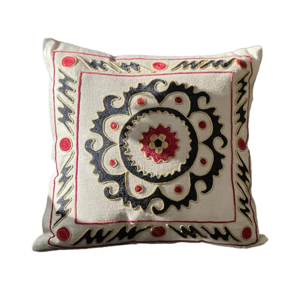 Housse de coussin carrée Suzani - Lakai